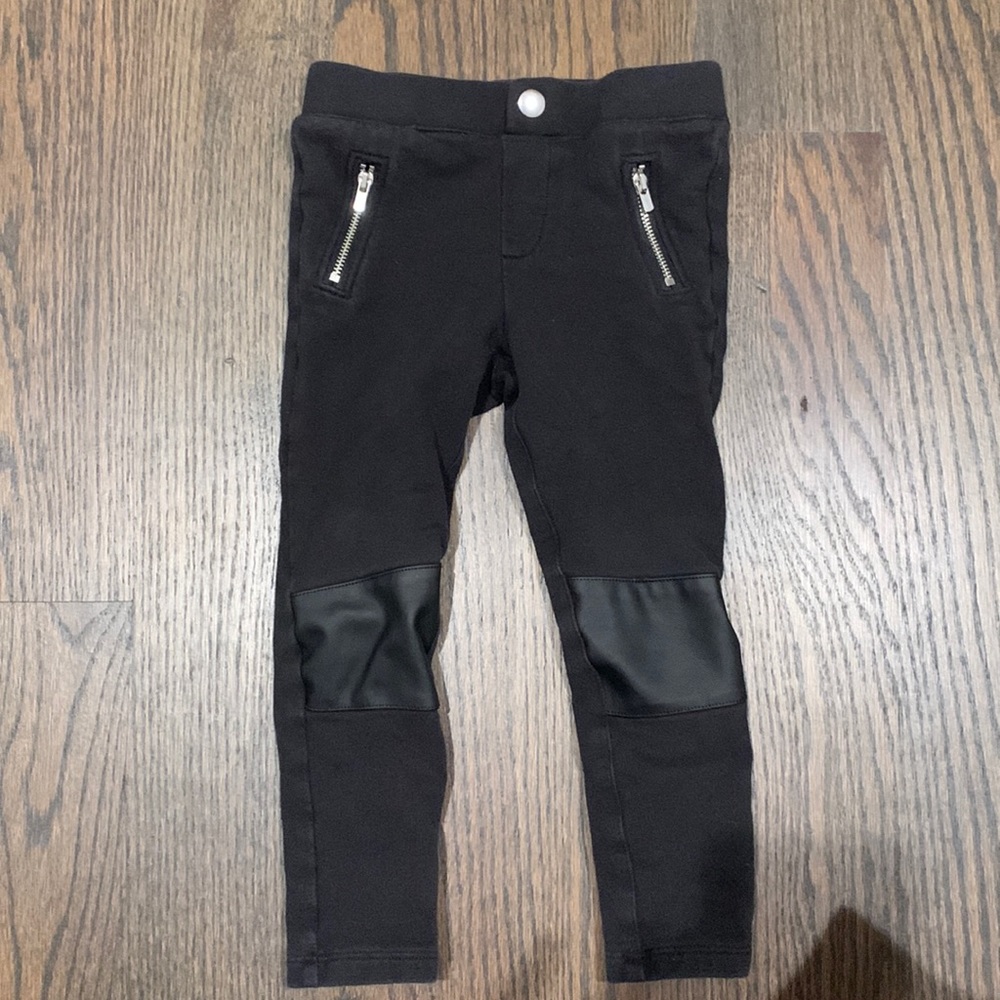 Hm size 2-3 motor leather leggings